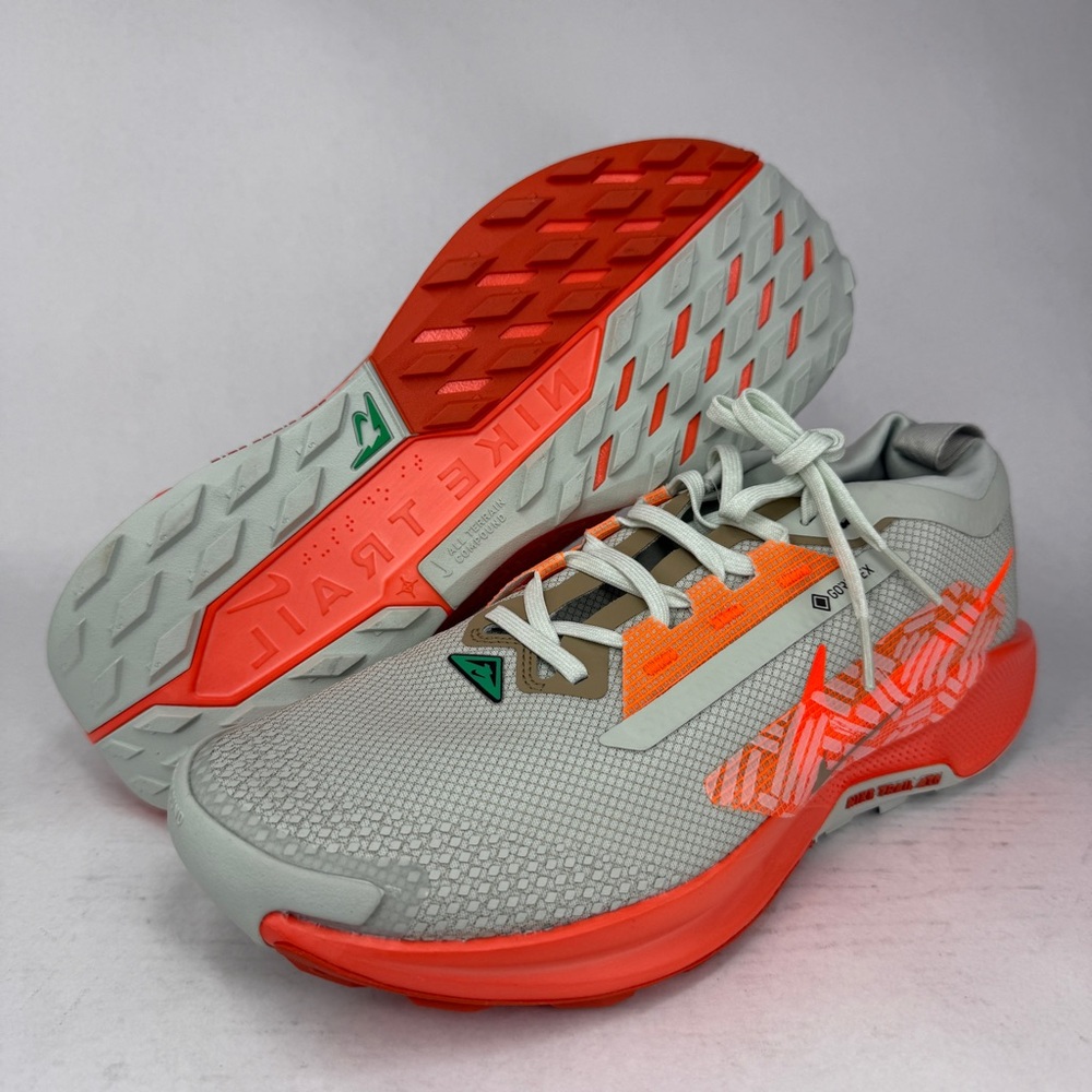 Nike React Pegasus Trail 5 Gore-Tex Silver Light Wild Mango' FQ0908-004 Mens 9